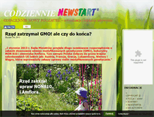 Tablet Screenshot of codziennie.newstart.pl